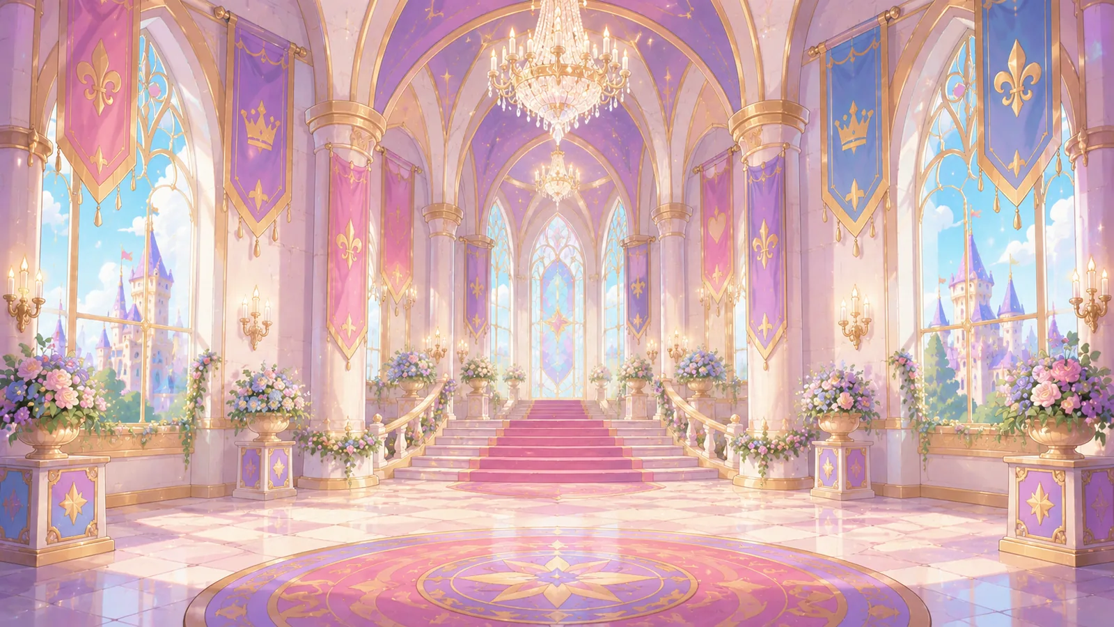 ファンタジー・王宮 の世界観背景