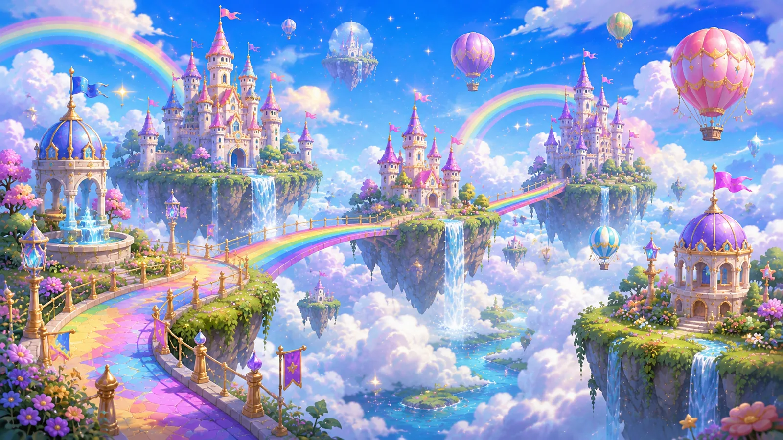 ファンタジー・空の王国 の世界観背景